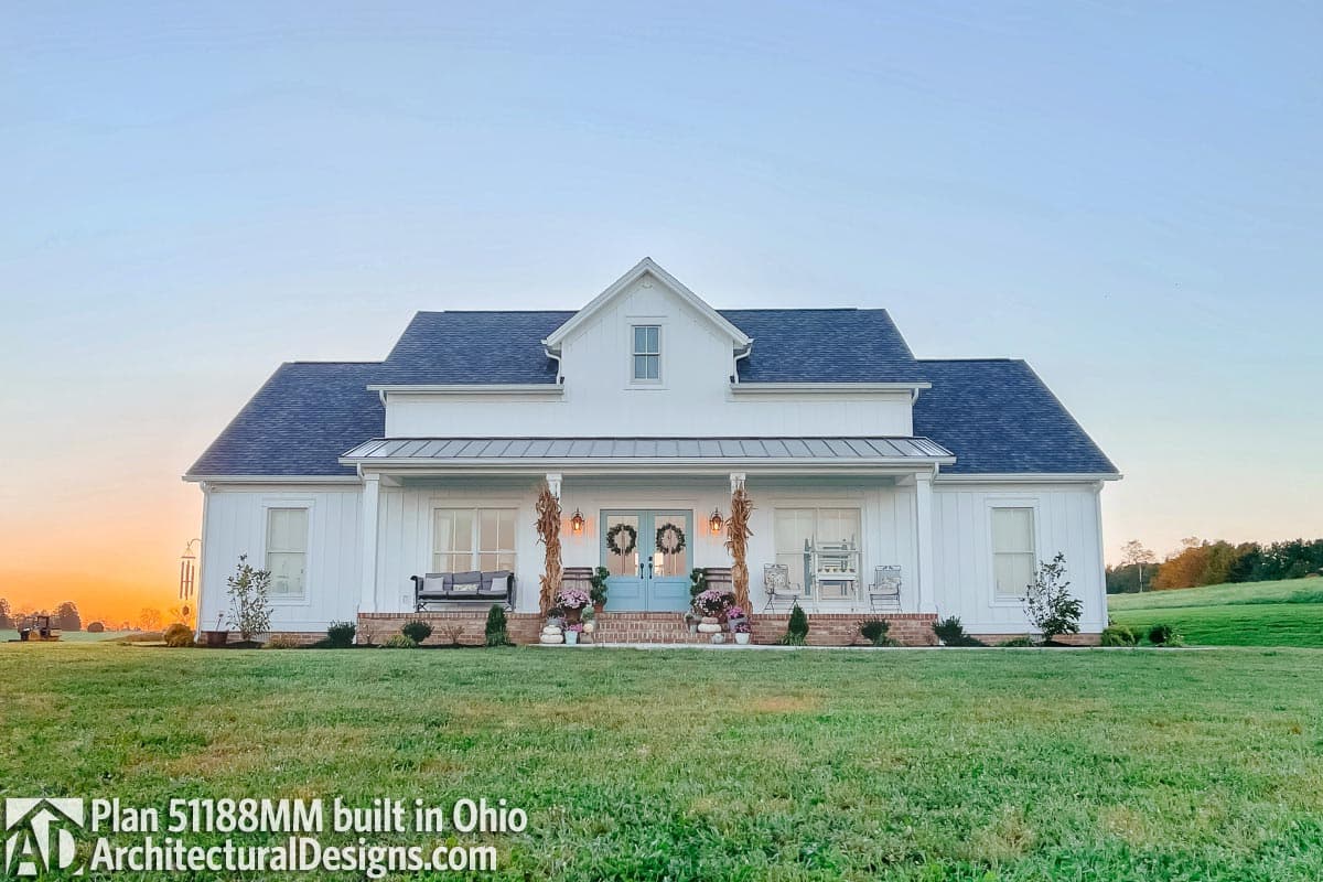 build gallery item - House Plan 51188MM comes to life in Ohio