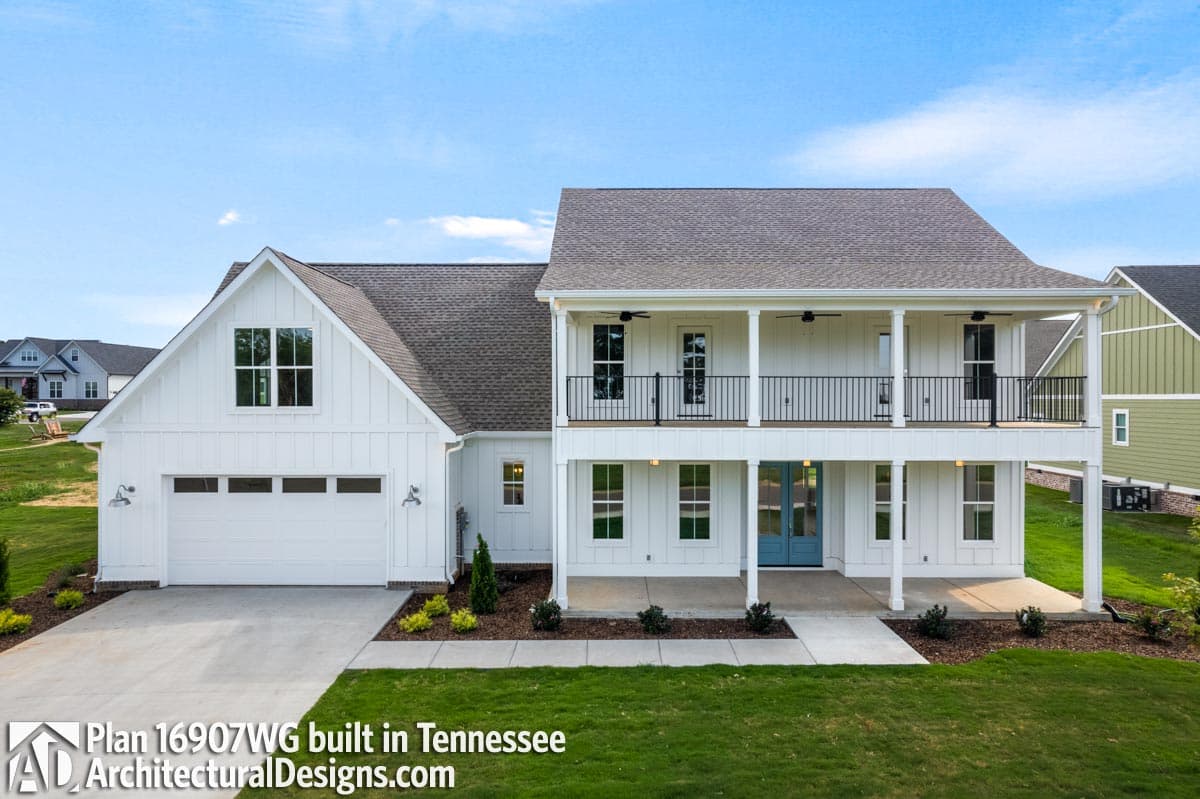 build gallery item - House Plan 16907WG Comes to Life in Kentucky