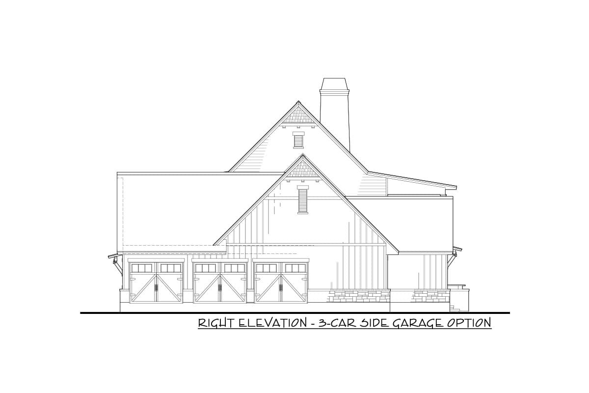 Plan 16907WG: Nouveau Southern-Style House Plan with Stacked Porches Front and Back - 2458 Sq Ft - Image #15 - Country, Farmhouse, New American, New Orleans, Southern, Southern Traditional, Traditional