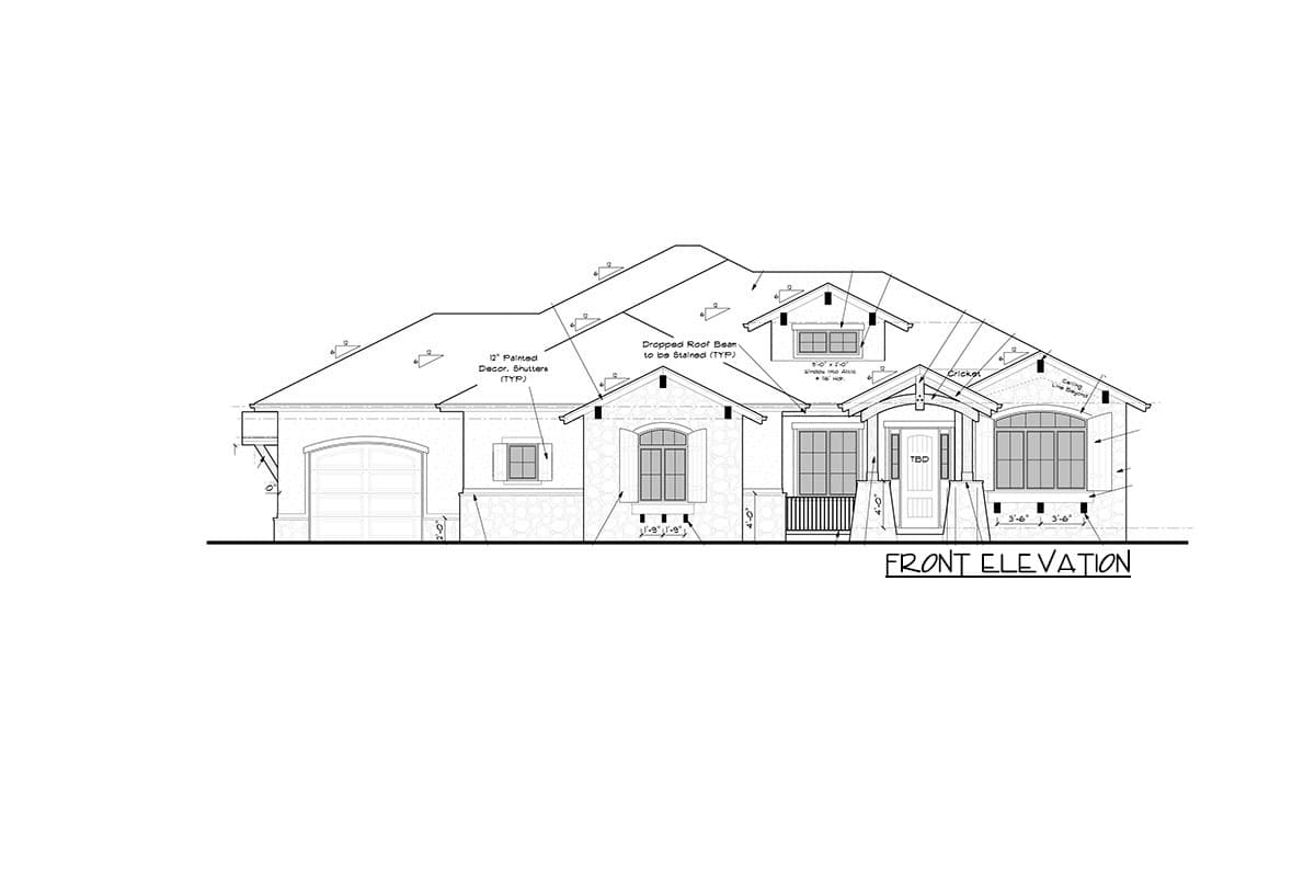 Plan 95055RW: Marvelous House Plan with Optional Lower Level - Image #15 - Country, Craftsman, Mountain, New American, Northwest, Rustic, Traditional