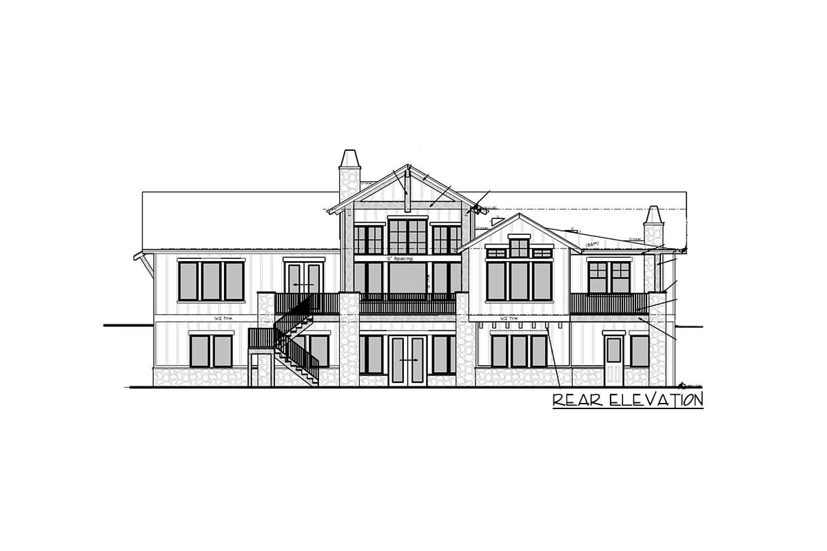 Plan 95058RW: New American House Plan with Amazing Views to the Rear - Image #22 - Country, Craftsman, Modern Farmhouse, Mountain, New American, Northwest, Rustic
