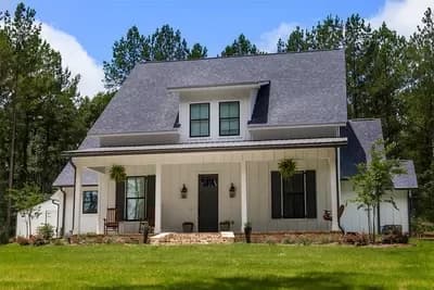 Flexible Southern Home Plan with 2nd Story Common Area