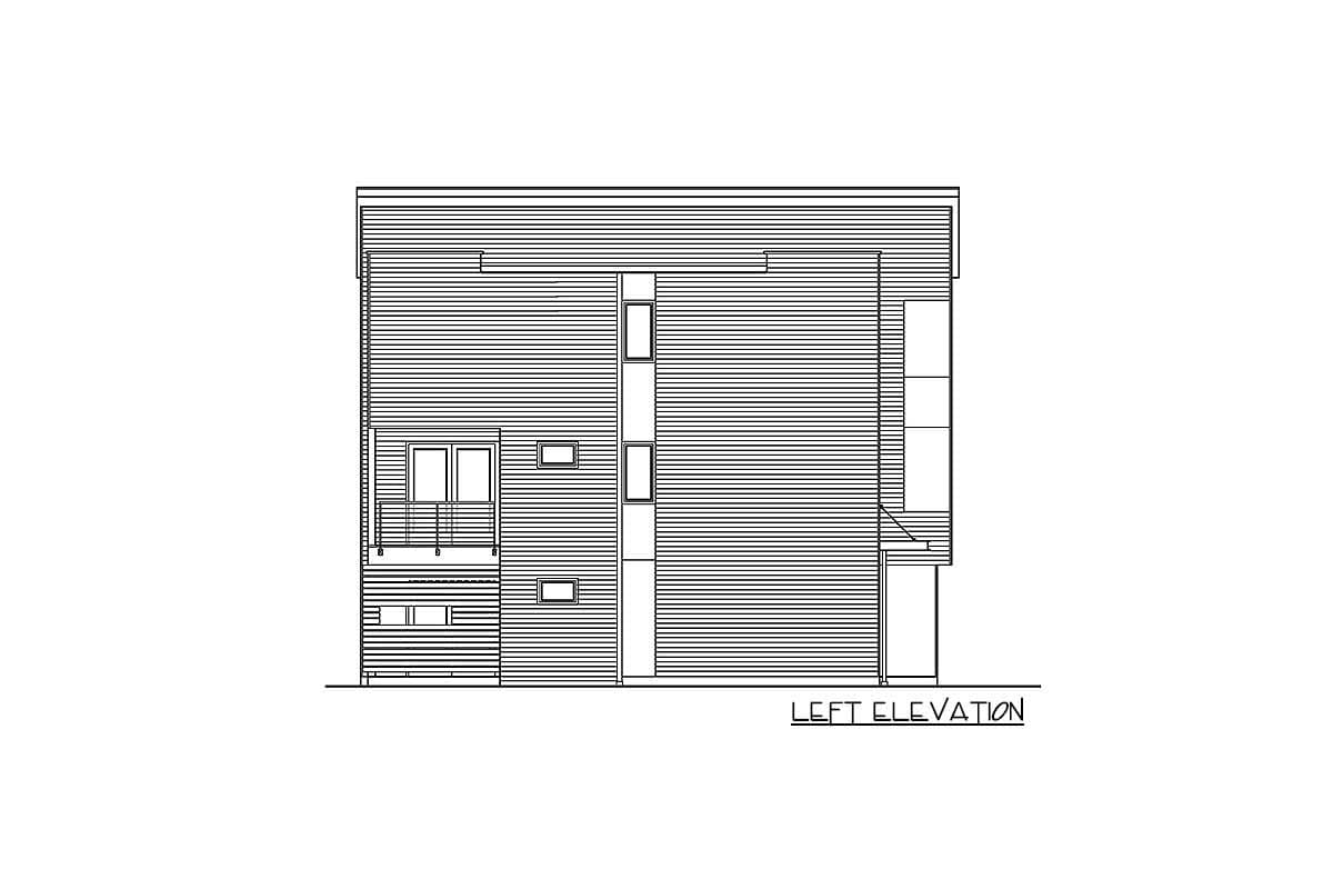 Plan 23803JD: Sophisticated Modern House Plan with Open Layout - Image #17 - Contemporary, Modern, Northwest