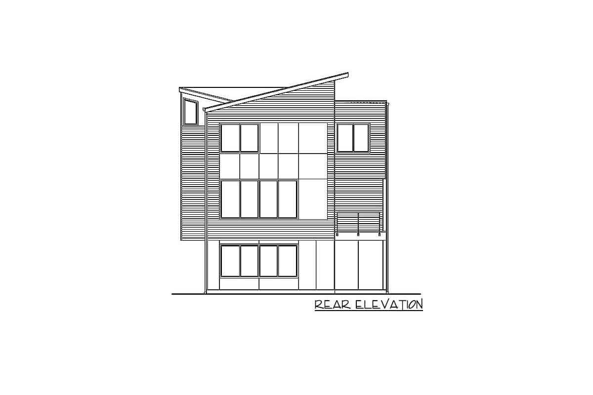 Plan 23803JD: Sophisticated Modern House Plan with Open Layout - Image #18 - Contemporary, Modern, Northwest