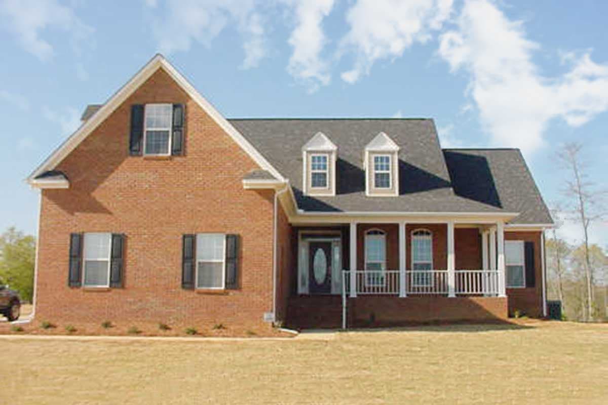 Plan 710137BTZ: 3-Bed Country Home Plan with Rocking Chair Porch - Image #4 - Country, Traditional