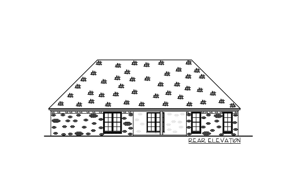 Plan 83916JW: Affordable 4-Bed Home Plan With Impressive Layout - Image #66 - Acadian, French Country, Louisiana-Style, Southern