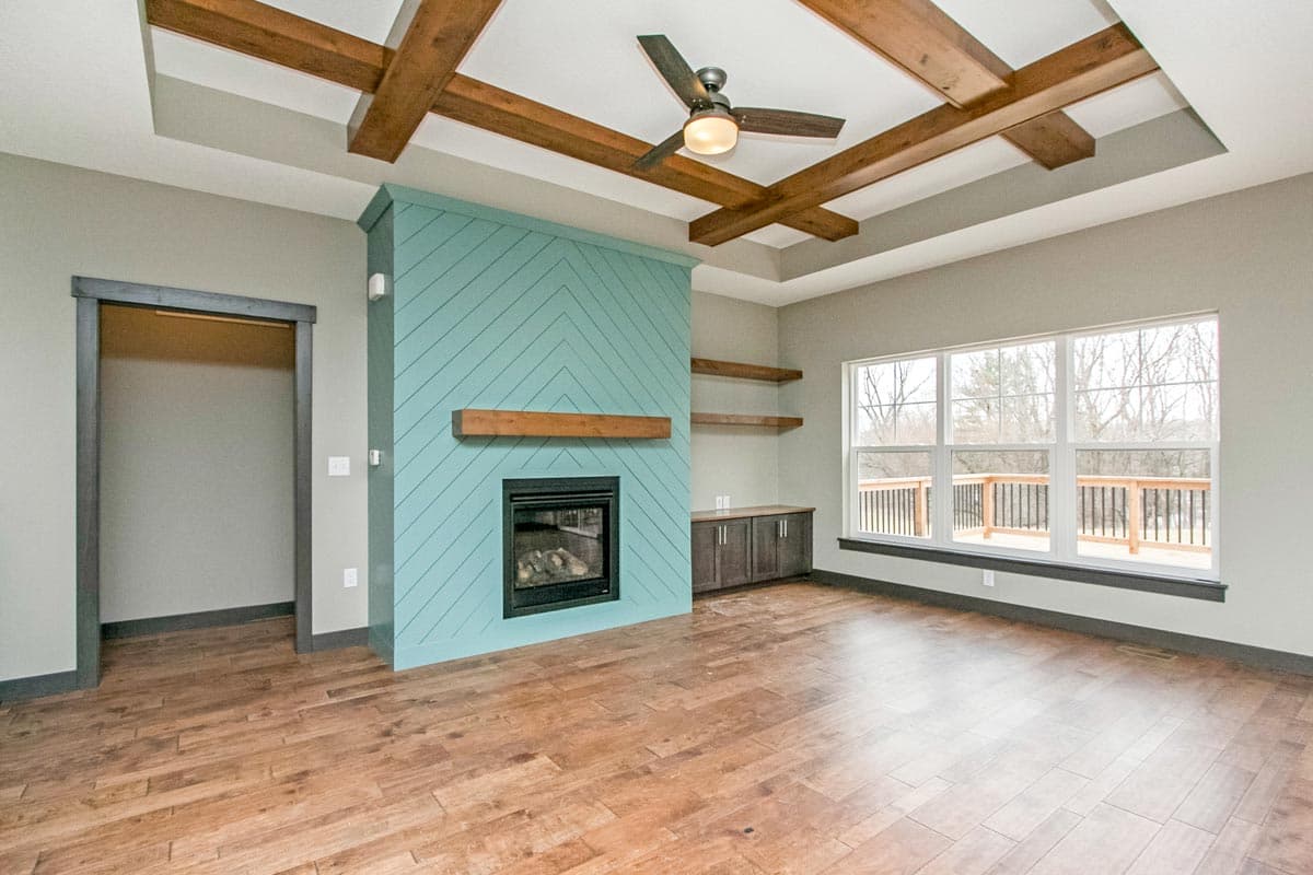 Plan 890096AH: 915 Square Foot 2-Bed House Plan with Screened Porch - Image #5 - Craftsman, New American, Northwest, Rustic, Traditional