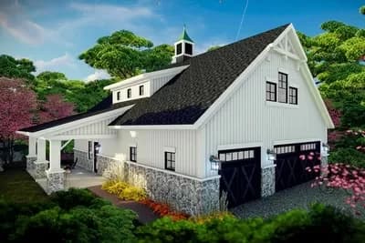 Unique Farmhouse Barndominium with 2 Bedrooms - 1871 Sq Ft