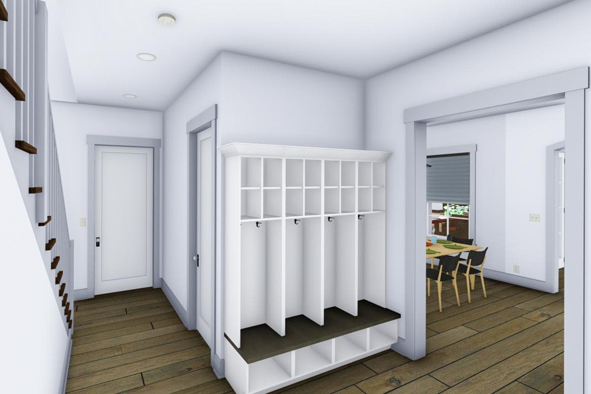 Plan 64469SC: Rugged Modern Farmhouse with Bonus Room - Image #9 - Country, Craftsman, Farmhouse, Hill Country, Modern Farmhouse, Mountain, Ranch, Rustic