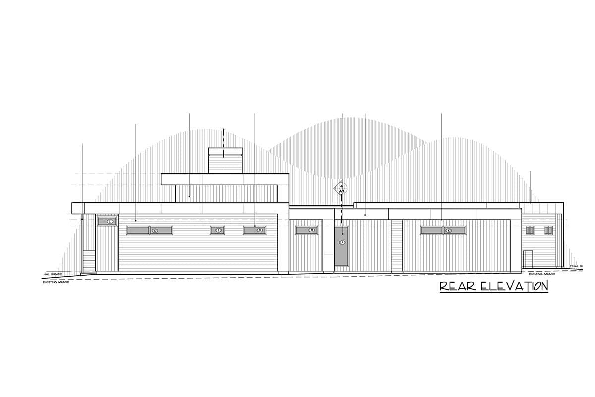 Plan 54238HU: Contemporary House Plan for the Outdoor Enthusiast - Image #35 - Contemporary, Mid Century Modern, Modern, Northwest