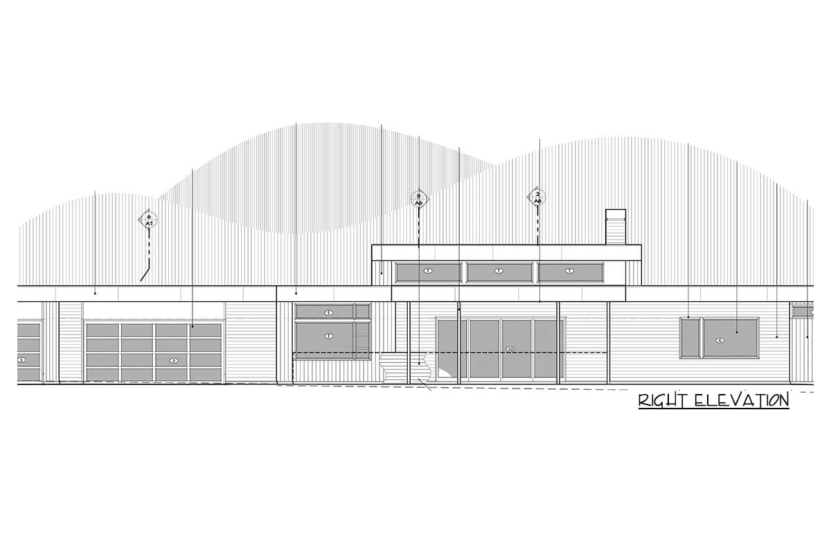 Plan 54238HU: Contemporary House Plan for the Outdoor Enthusiast - Image #36 - Contemporary, Mid Century Modern, Modern, Northwest