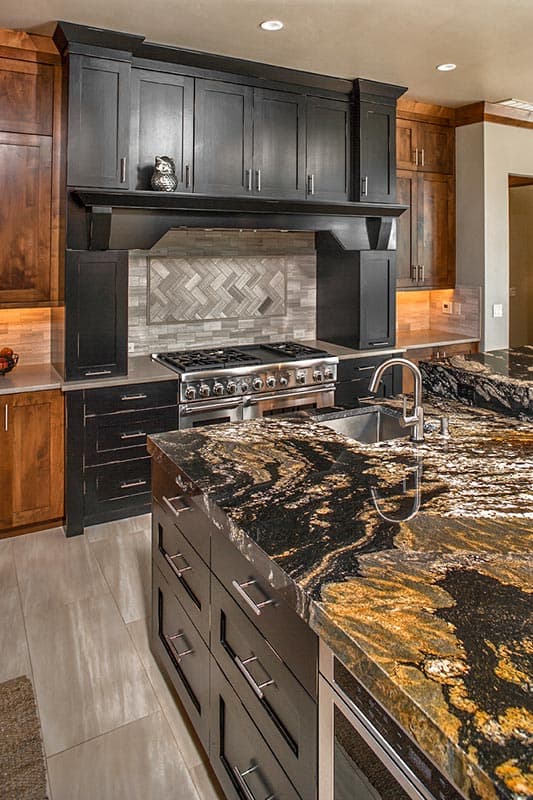 Plan 95060RW: Luxurious One-Level House Plan with Large Covered Patio and Outdoor Kitchen - Image #8 - Contemporary, Craftsman, Mountain, Ranch, Rustic