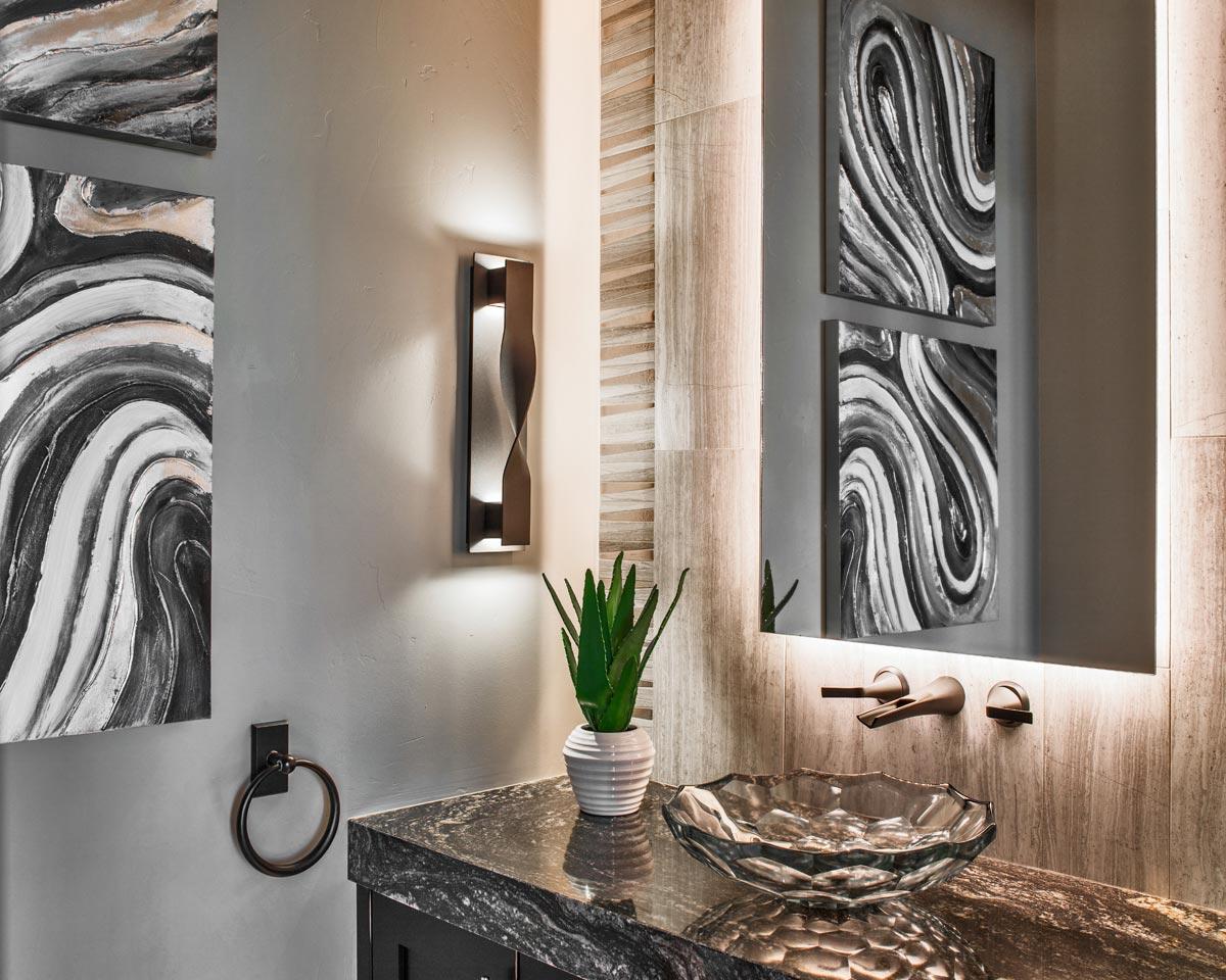 Plan 95060RW: Luxurious One-Level House Plan with Large Covered Patio and Outdoor Kitchen - Image #12 - Contemporary, Craftsman, Mountain, Ranch, Rustic