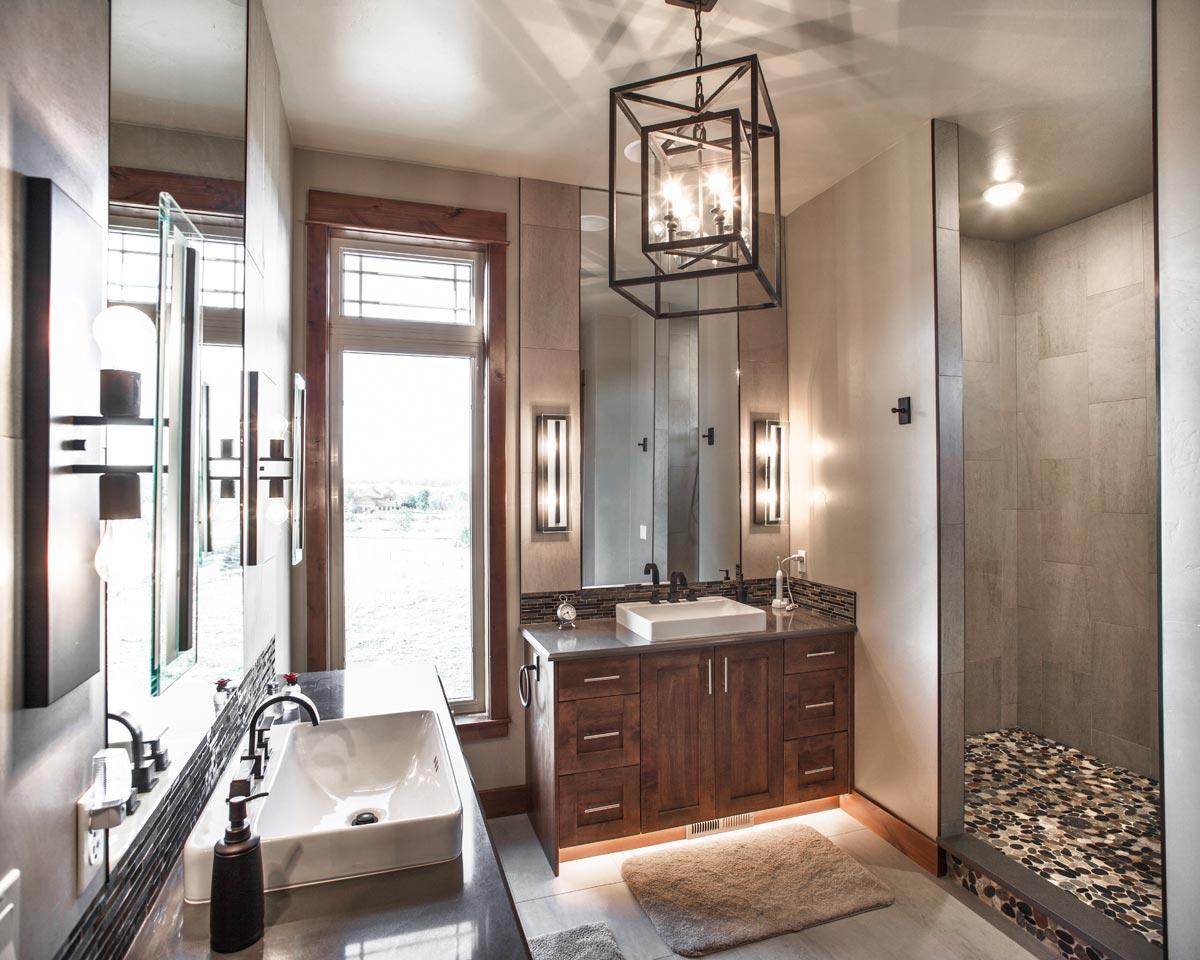 Plan 95060RW: Luxurious One-Level House Plan with Large Covered Patio and Outdoor Kitchen - Image #15 - Contemporary, Craftsman, Mountain, Ranch, Rustic