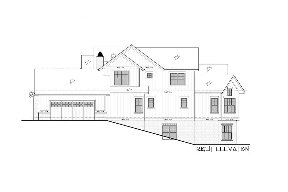 Plan 95061RW: Beautiful New American Farmhouse with Main-Level Master - 4072 Sq Ft - Image #7 - Country, Craftsman, Mountain, New American