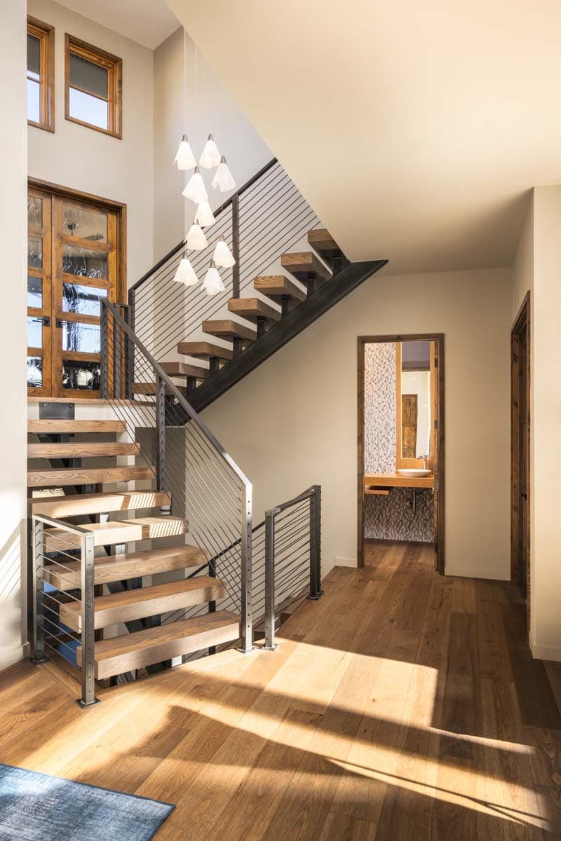 Plan 95064RW: Contemporary Two-Story Home Plan with First-Floor Master - Image #9 - Contemporary, Craftsman, Mountain, Rustic
