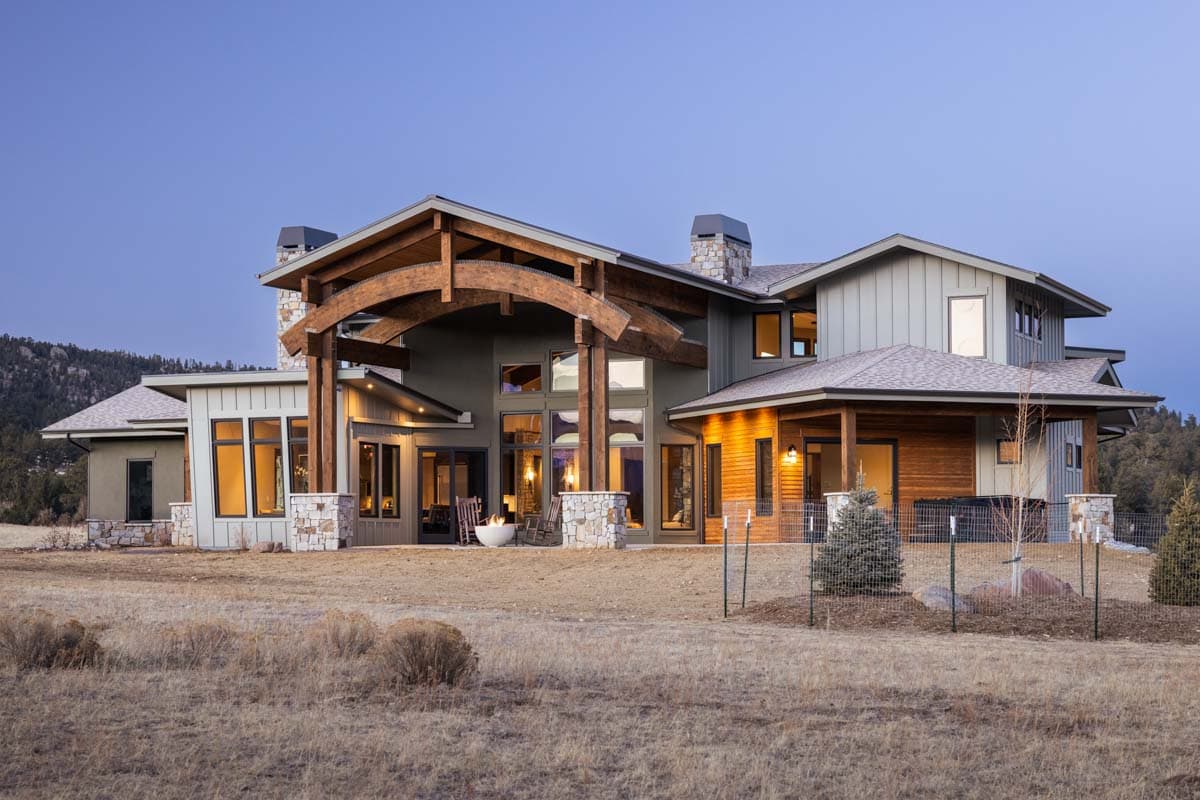 Plan 95064RW: Contemporary Two-Story Home Plan with First-Floor Master - Image #18 - Contemporary, Craftsman, Mountain, Rustic