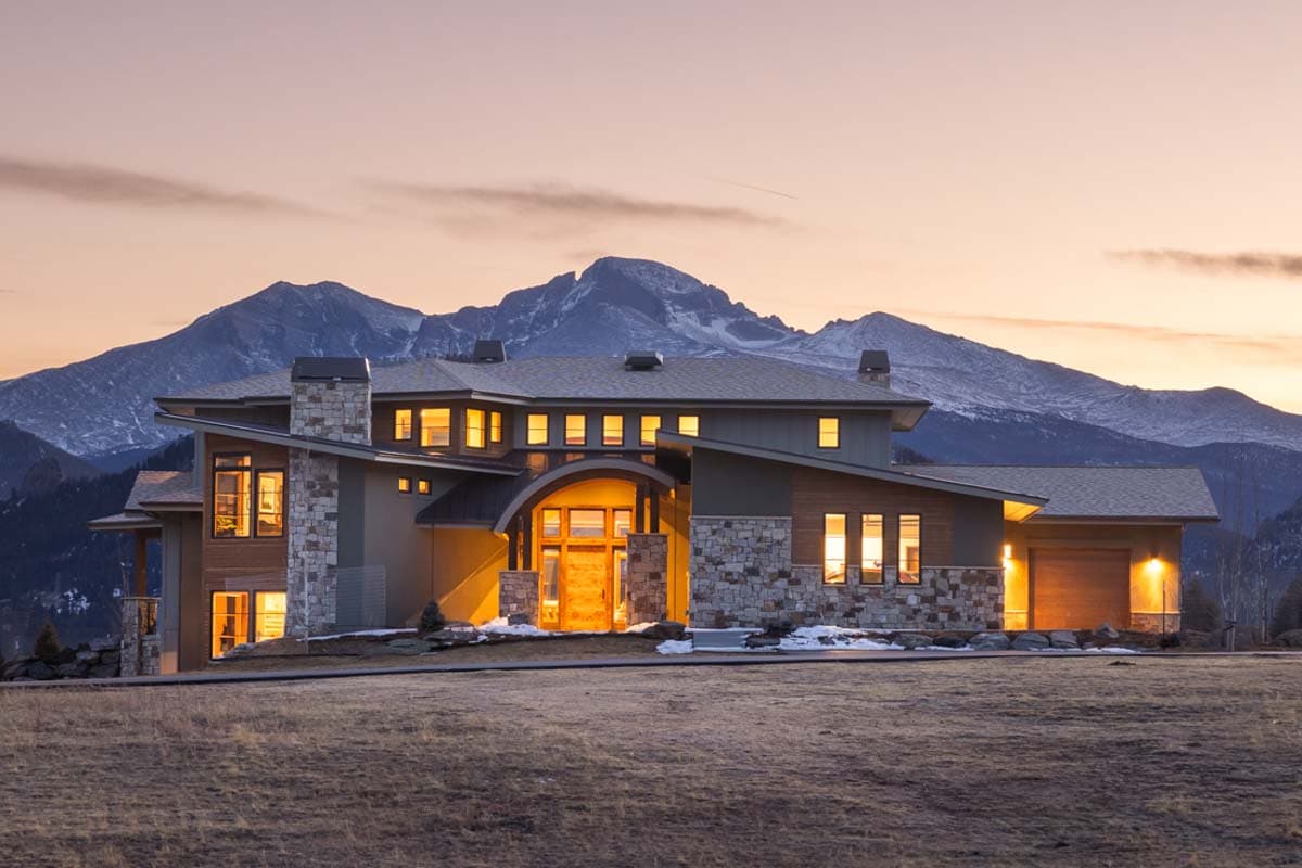 Plan 95064RW: Contemporary Two-Story Home Plan with First-Floor Master - Image #7 - Contemporary, Craftsman, Mountain, Rustic