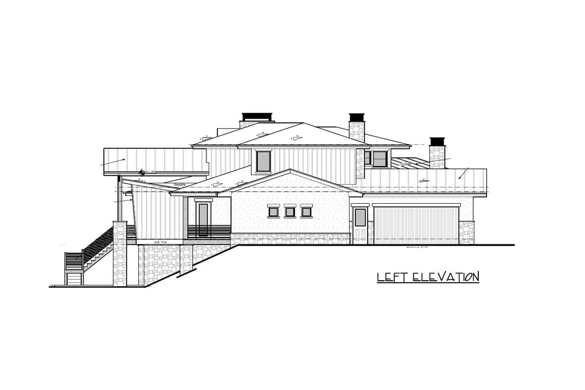Plan 95064RW: Contemporary Two-Story Home Plan with First-Floor Master - Image #23 - Contemporary, Craftsman, Mountain, Rustic