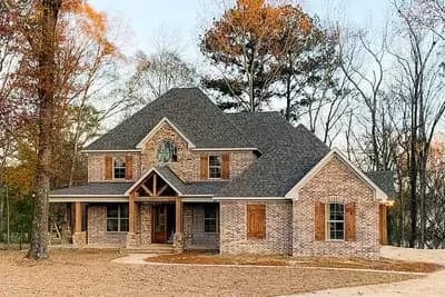 Timeless European Country Home Plan with Main-Floor Master