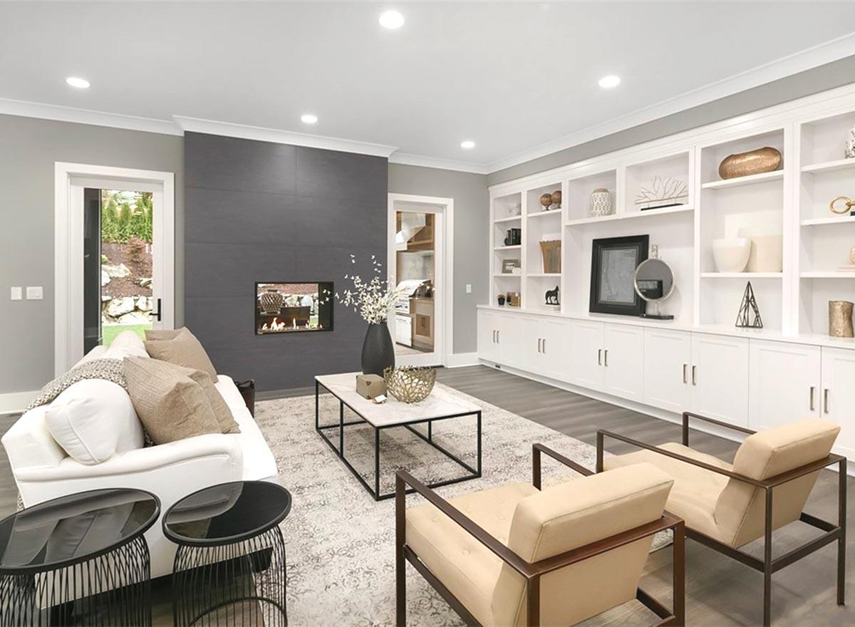 Plan 23807JD: Contemporary House Plan with with Third-Level Bonus Room - Image #6 - Contemporary, Modern, Northwest, Prairie