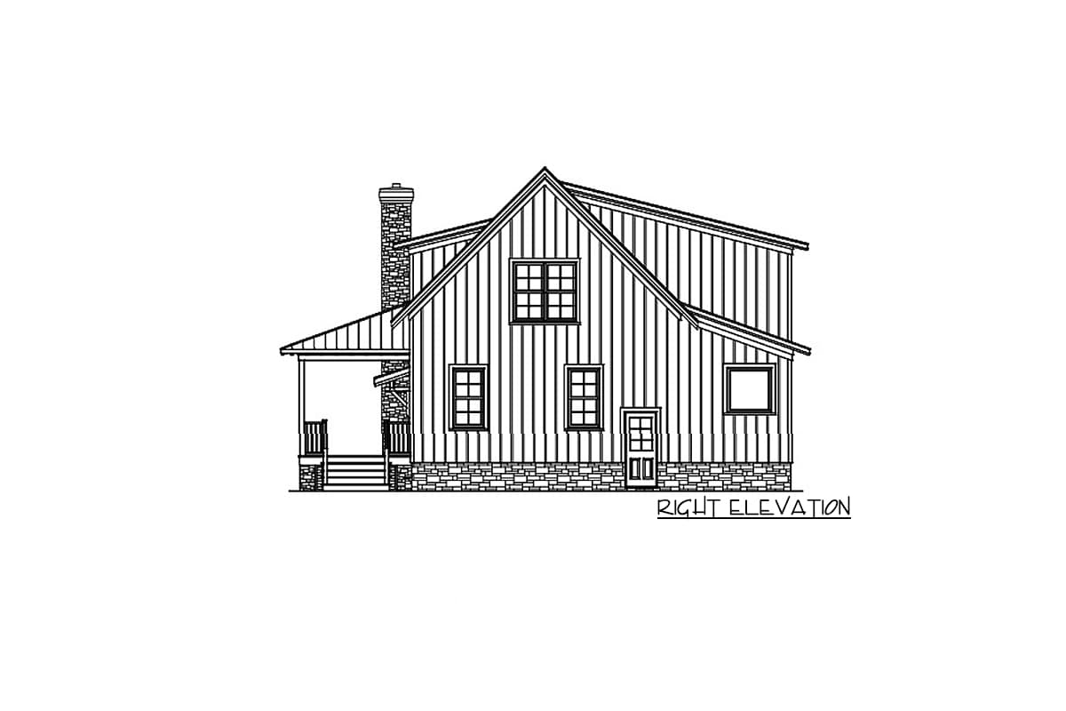 Plan 31550GF: Country Home Plan with Wraparound Porch and Flexible Second Floor - Image #6 - Cottage, Country, Farmhouse, Modern Farmhouse