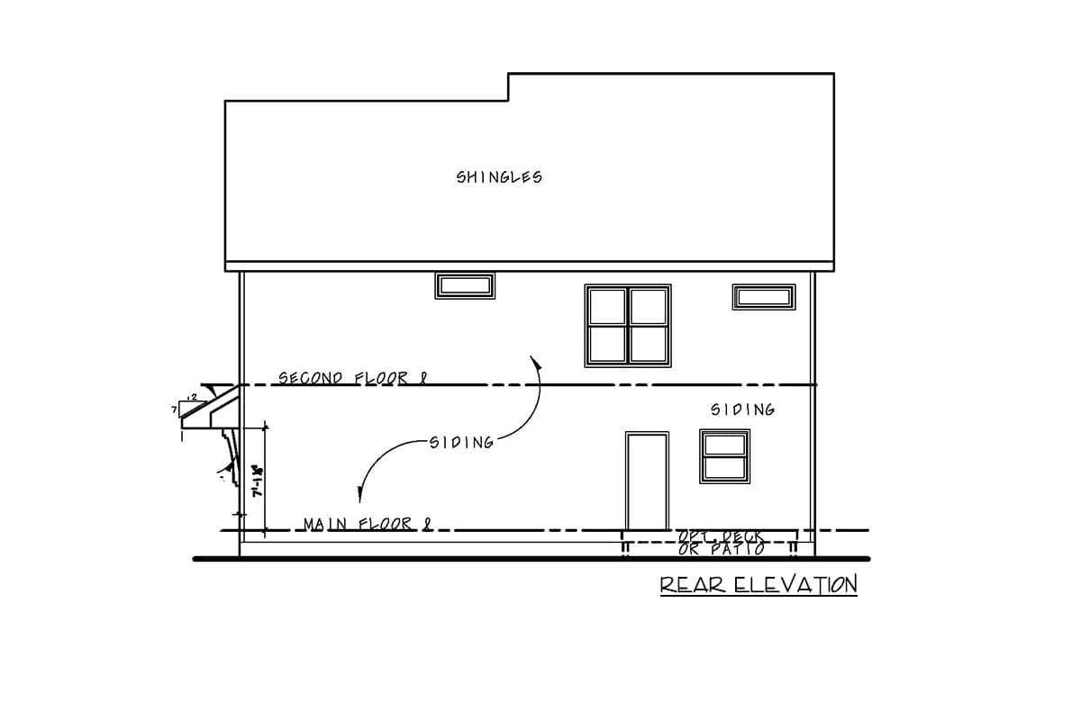 Plan 42582DB: Multi-Generational House Plan with Attached Casita - Image #4 - Craftsman, Northwest