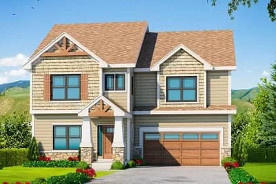 Multi-Generational House Plan with Attached Casita