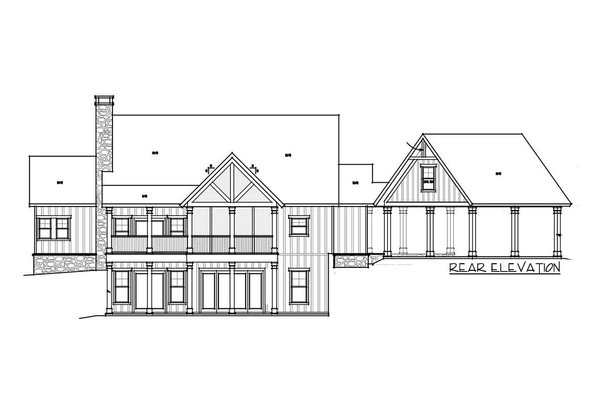 Plan 92384MX: 2900 Square Foot Modern Farmhouse Plan with Carport and Lower Level Expansion - Image #16 - Country, Craftsman, Farmhouse, Modern Farmhouse, New American, Southern, Traditional