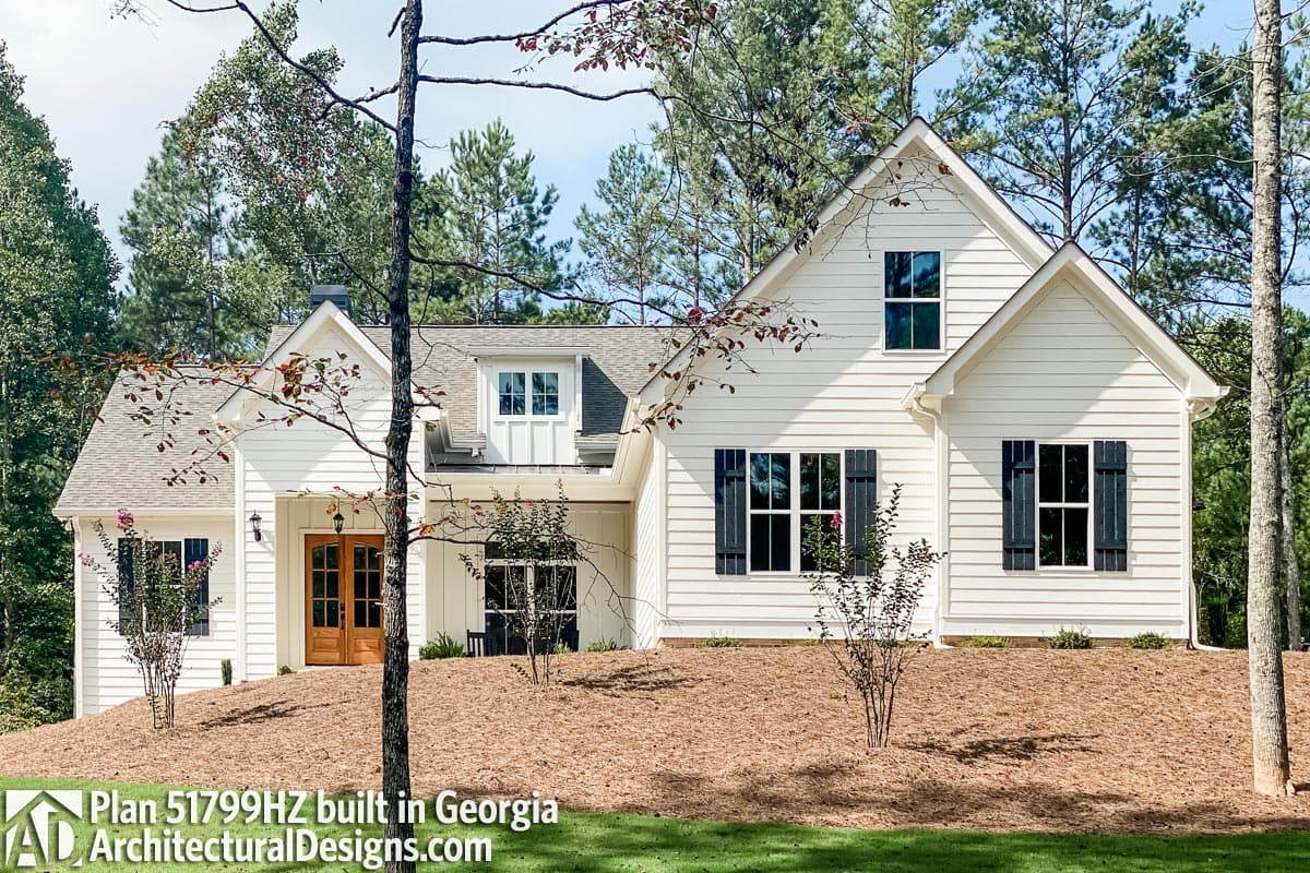 Plan 51799HZ: New American House Plan with Classic Painted Brick Exterior - 2165 Sq Ft - Image #9 - Country, Farmhouse, Southern, Traditional