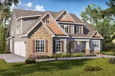 Magnificent Two-Story House Plan with Main-Level Master and Guest Suite