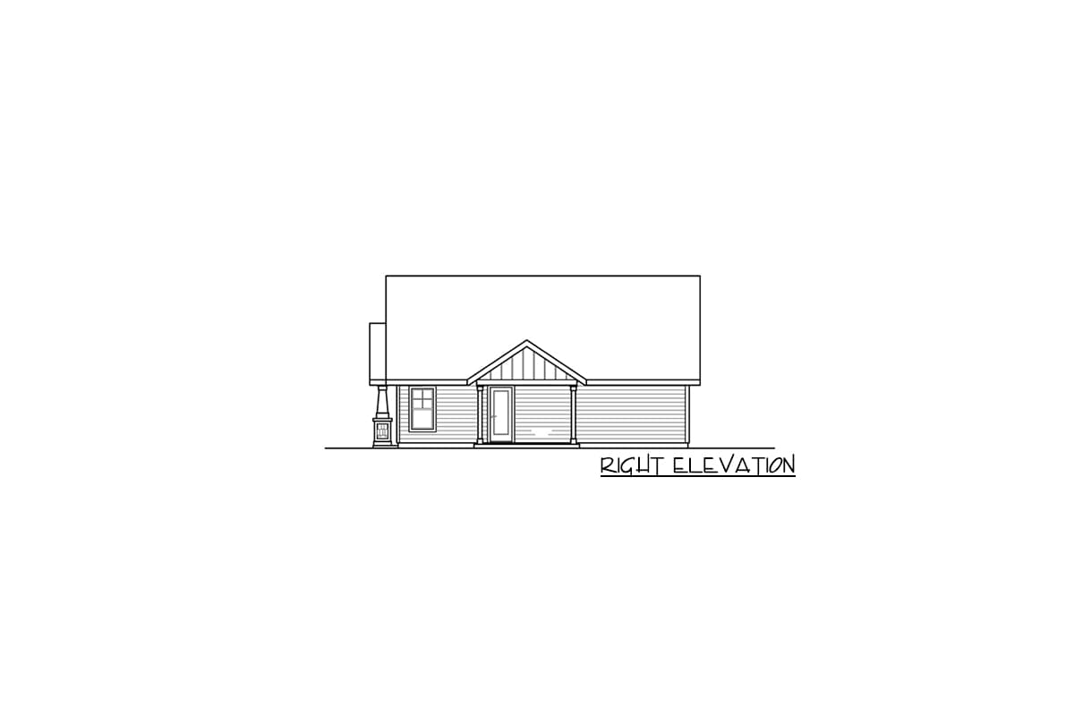 Plan 72947DA: Duplex House Plan with Garage Separation - 3 Bedroom 1436 Sq Ft Units - Image #4 - Craftsman, Northwest, Traditional