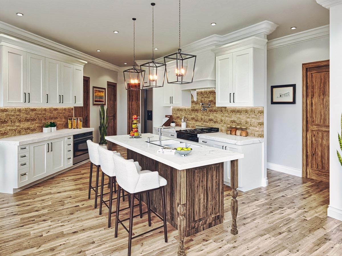 Plan 25665GE: 3-Bedroom Country Craftsman House Plan with Angled Garage - 1561 Sq Ft - Image #13 - Cottage, Country, Craftsman, Ranch, Rustic, Traditional