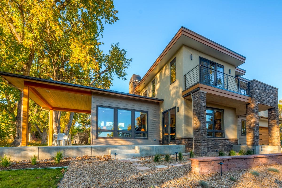 Plan 640008SRA: 2-Story Modern Prairie House Plan with Great Outdoor Spaces - Image #7 - Contemporary, Country, Mountain, Northwest, Prairie