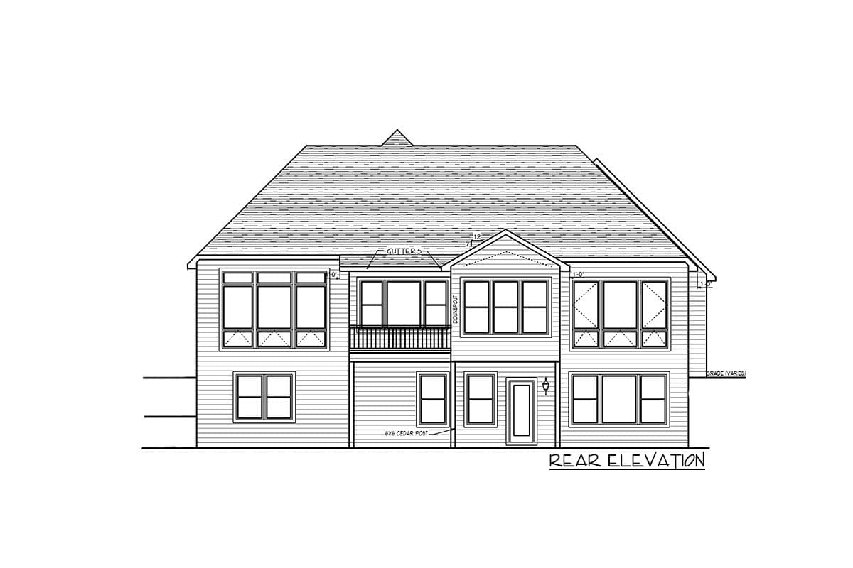 Plan 73421HS: Exclusive New American House Plan with Sunroom and Optional Finished Lower Level - Image #68 - Country, Craftsman, New American, Northwest
