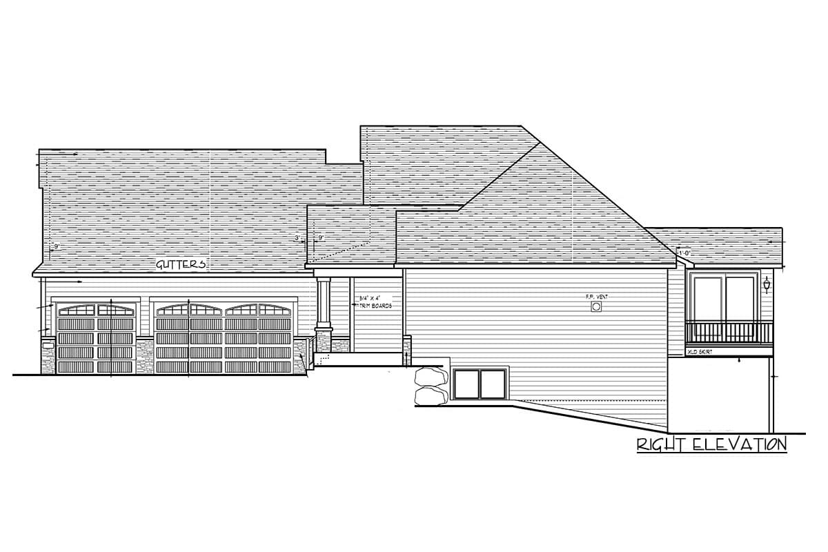 Plan 73421HS: Exclusive New American House Plan with Sunroom and Optional Finished Lower Level - Image #69 - Country, Craftsman, New American, Northwest