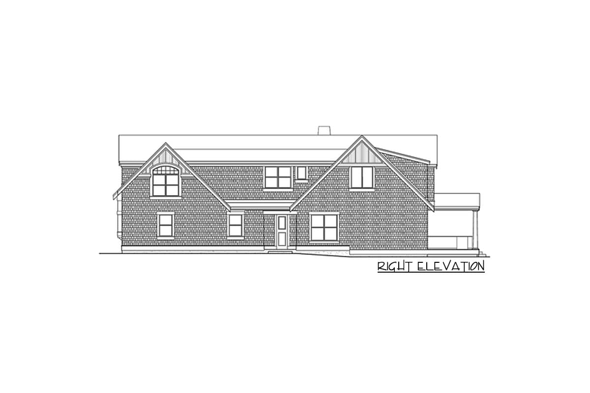 Plan 23808JD: Hampton Style Facade with Modern Floor Plan - Image #24 - Craftsman, Northwest, Shingle