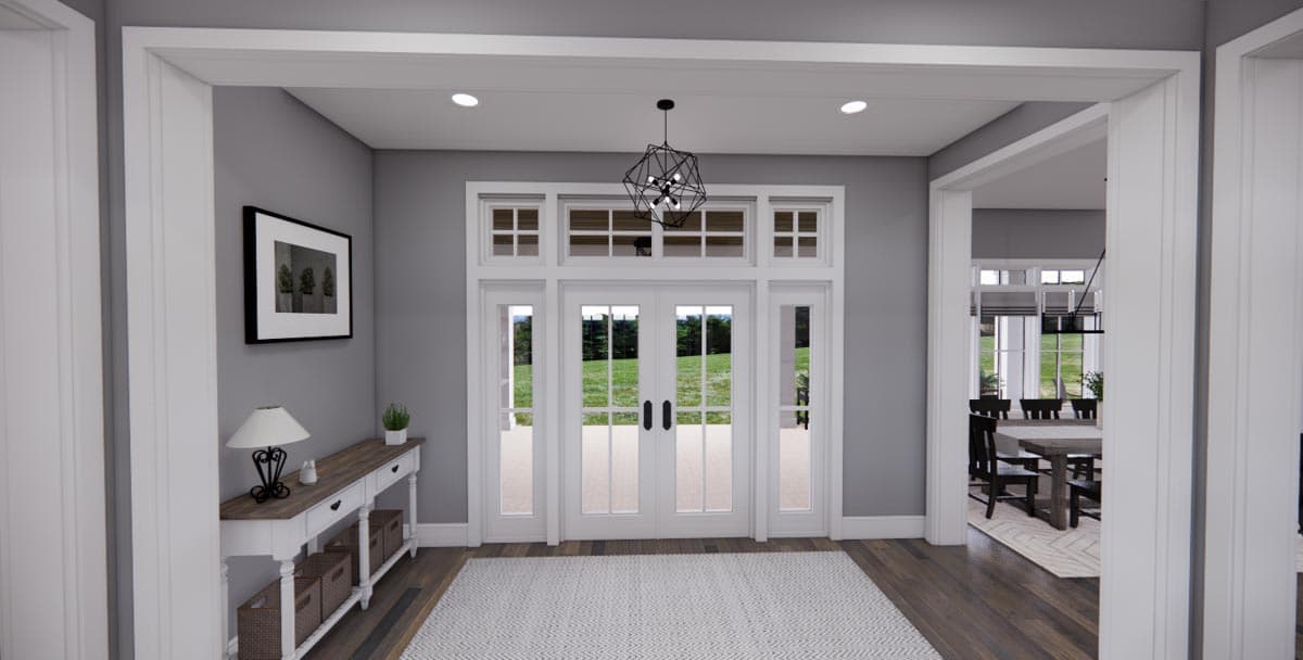 Plan 14679RK: Modern Farmhouse Plan with French Door Greeting - 2743 Sq Ft - Image #25 - Country, Modern Farmhouse, New American, Traditional