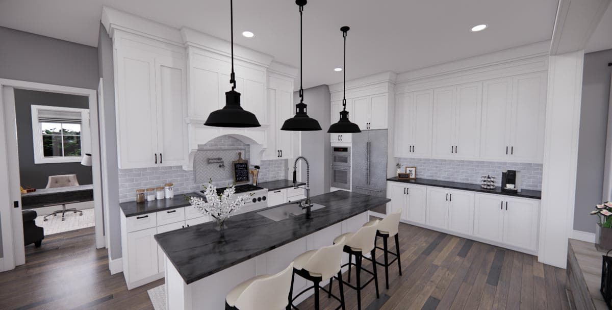 Plan 14679RK: Modern Farmhouse Plan with French Door Greeting - 2743 Sq Ft - Image #30 - Country, Modern Farmhouse, New American, Traditional