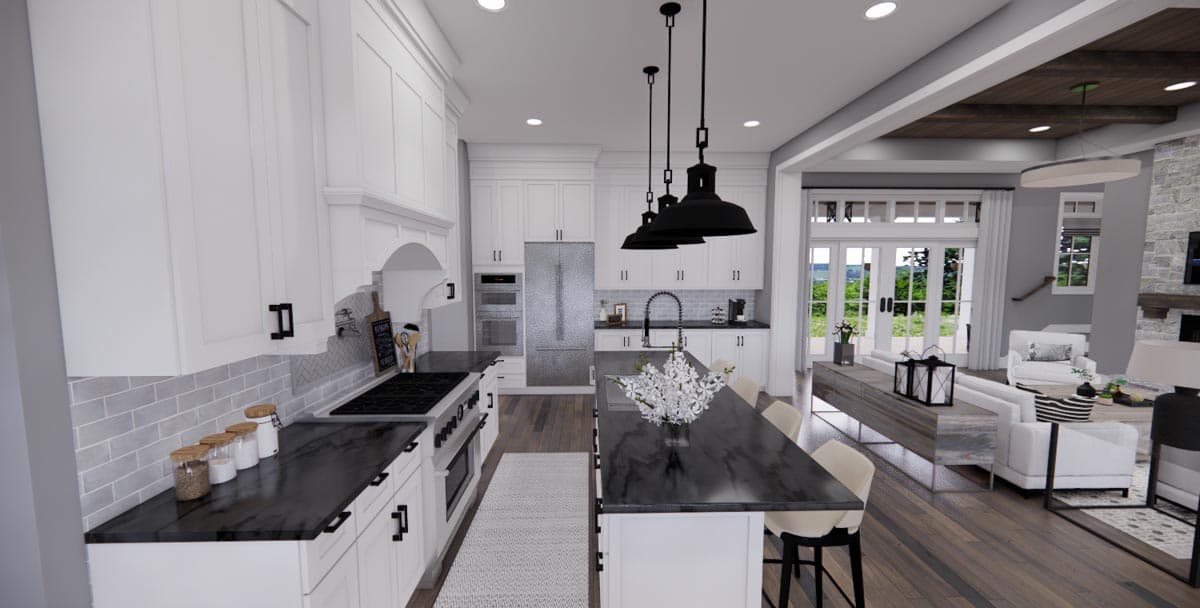 Plan 14679RK: Modern Farmhouse Plan with French Door Greeting - 2743 Sq Ft - Image #32 - Country, Modern Farmhouse, New American, Traditional