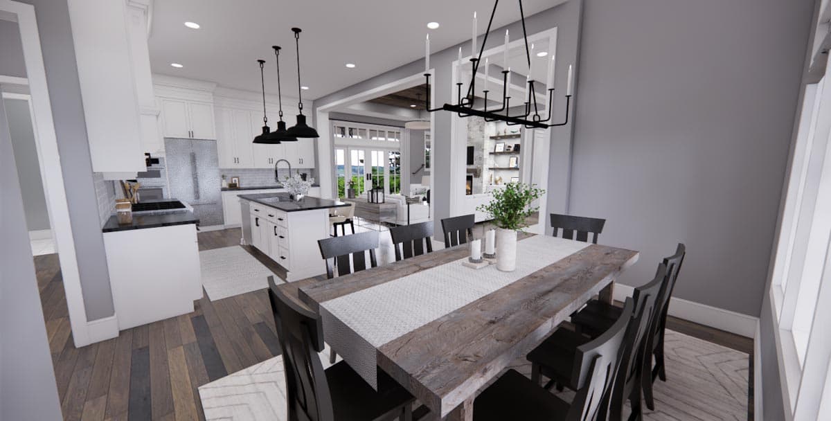 Plan 14679RK: Modern Farmhouse Plan with French Door Greeting - 2743 Sq Ft - Image #34 - Country, Modern Farmhouse, New American, Traditional