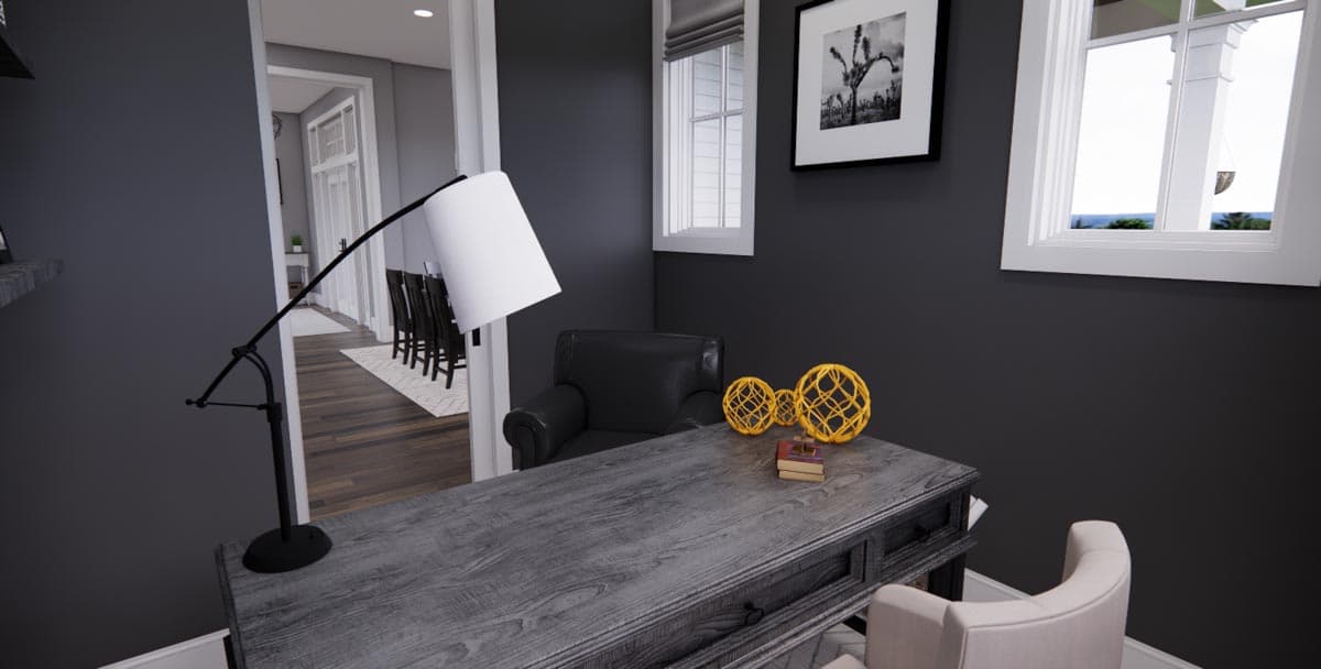 Plan 14679RK: Modern Farmhouse Plan with French Door Greeting - 2743 Sq Ft - Image #38 - Country, Modern Farmhouse, New American, Traditional