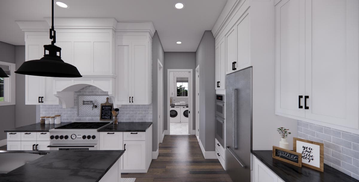 Plan 14679RK: Modern Farmhouse Plan with French Door Greeting - 2743 Sq Ft - Image #39 - Country, Modern Farmhouse, New American, Traditional