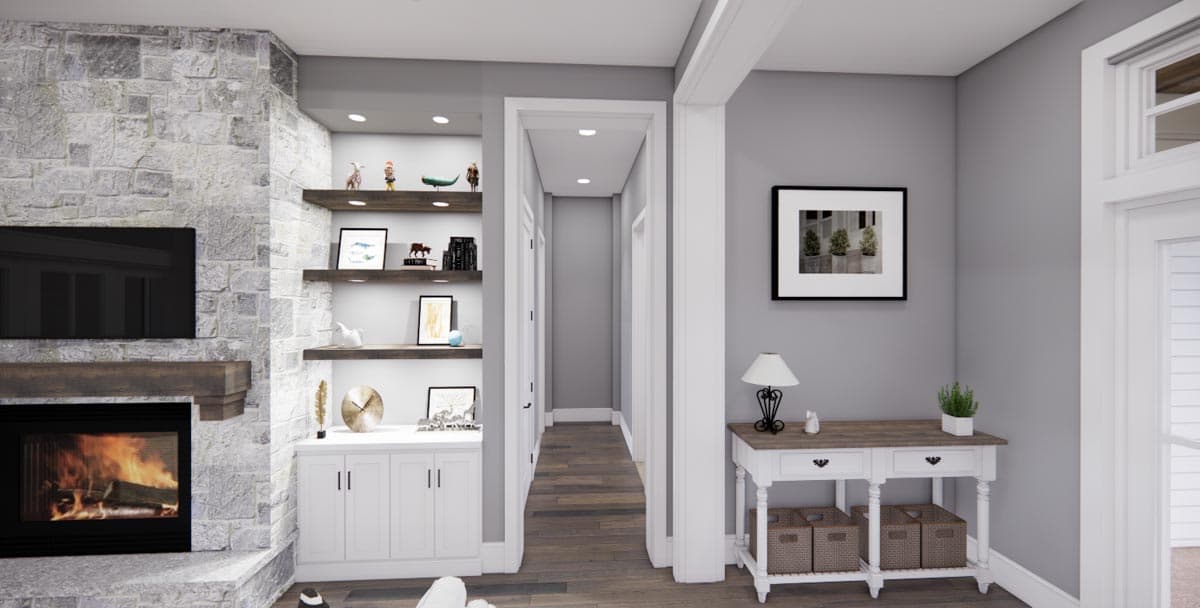 Plan 14679RK: Modern Farmhouse Plan with French Door Greeting - 2743 Sq Ft - Image #41 - Country, Modern Farmhouse, New American, Traditional