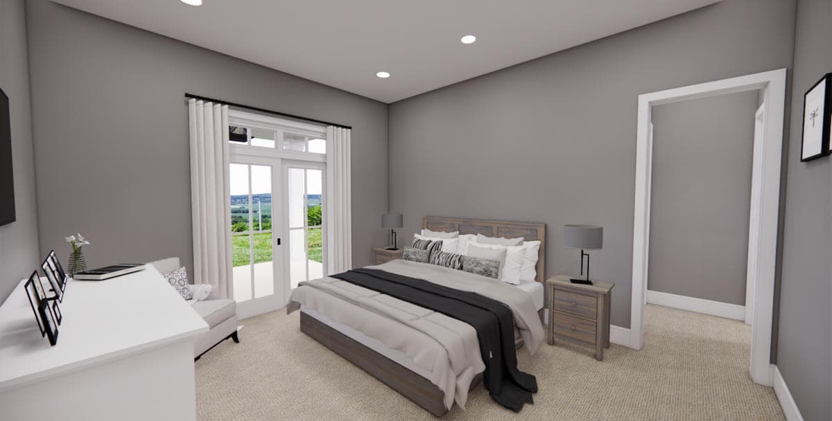 Plan 14679RK: Modern Farmhouse Plan with French Door Greeting - 2743 Sq Ft - Image #42 - Country, Modern Farmhouse, New American, Traditional