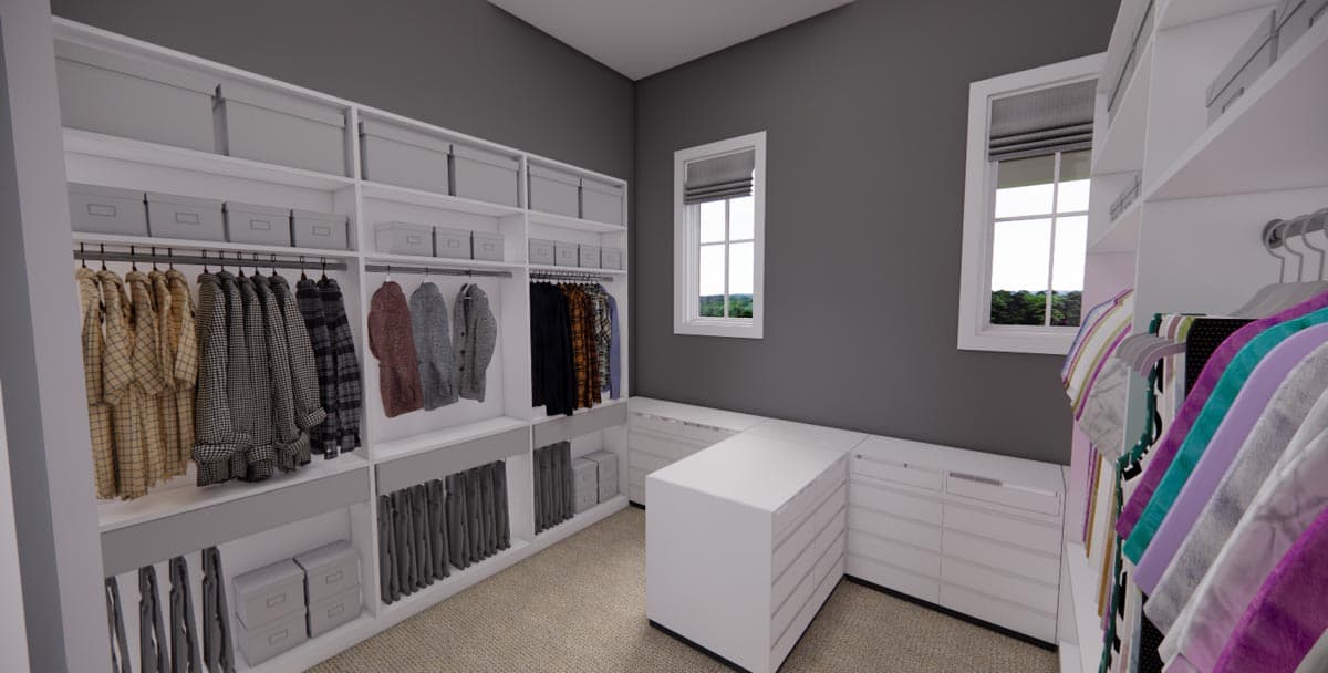 Plan 14679RK: Modern Farmhouse Plan with French Door Greeting - 2743 Sq Ft - Image #46 - Country, Modern Farmhouse, New American, Traditional