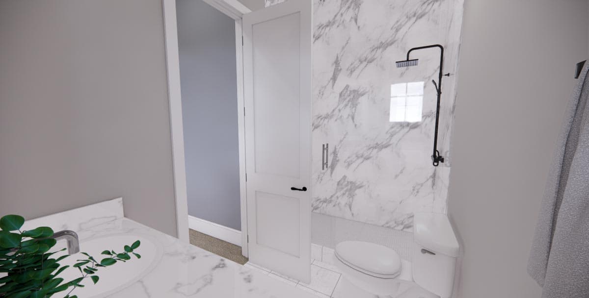 Plan 14679RK: Modern Farmhouse Plan with French Door Greeting - 2743 Sq Ft - Image #50 - Country, Modern Farmhouse, New American, Traditional