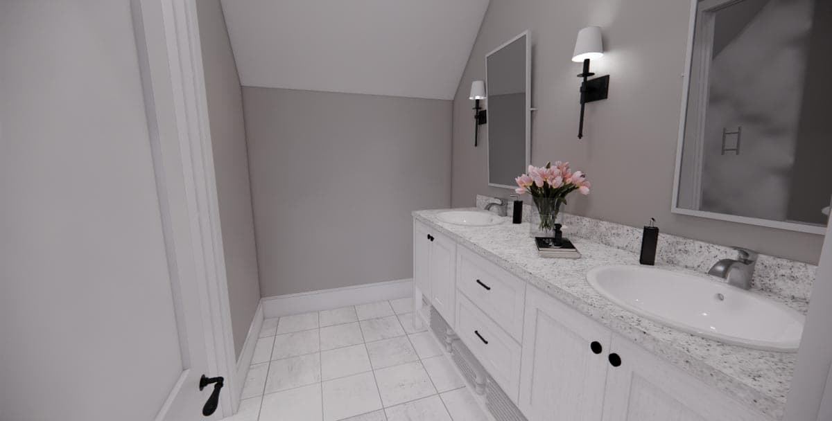 Plan 14679RK: Modern Farmhouse Plan with French Door Greeting - 2743 Sq Ft - Image #56 - Country, Modern Farmhouse, New American, Traditional