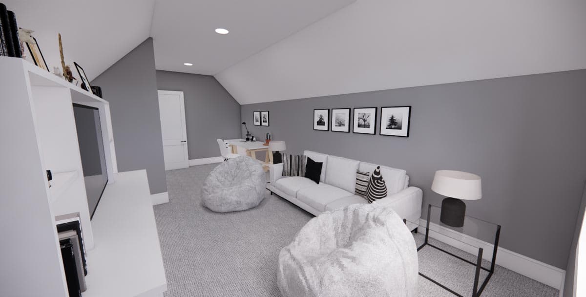 Plan 14679RK: Modern Farmhouse Plan with French Door Greeting - 2743 Sq Ft - Image #63 - Country, Modern Farmhouse, New American, Traditional