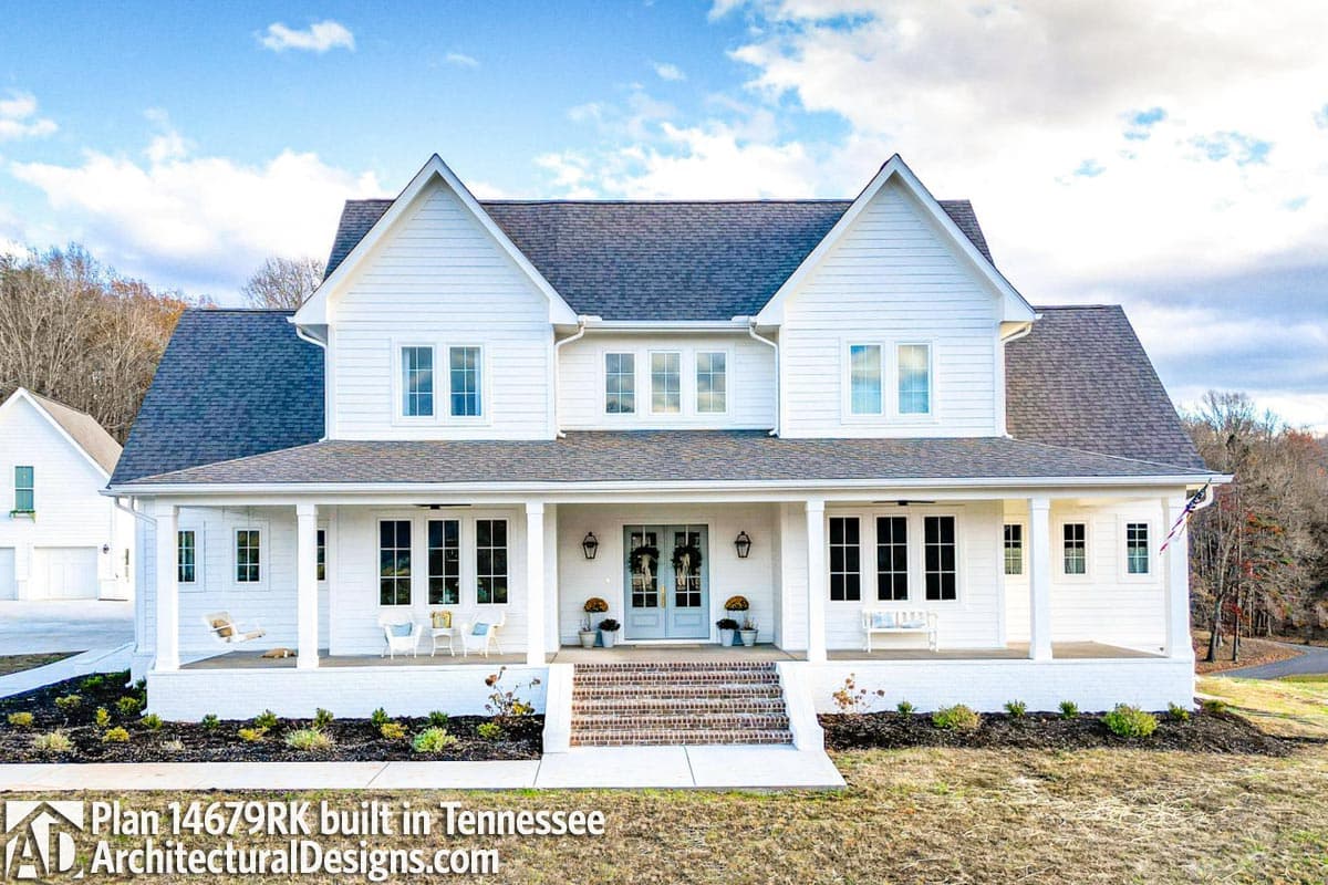 build gallery item - House Plan 14679RK Comes to Life in Tennessee, Again!